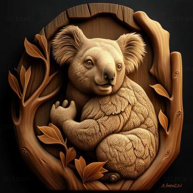 3D model Koala (STL)